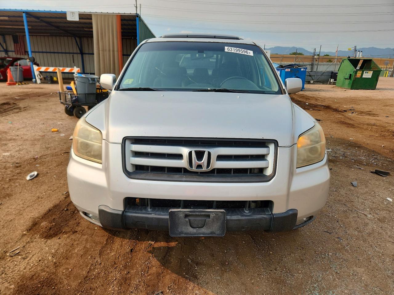 2008 Honda Pilot Exl Серебряный vin: 5FNYF18528B044053