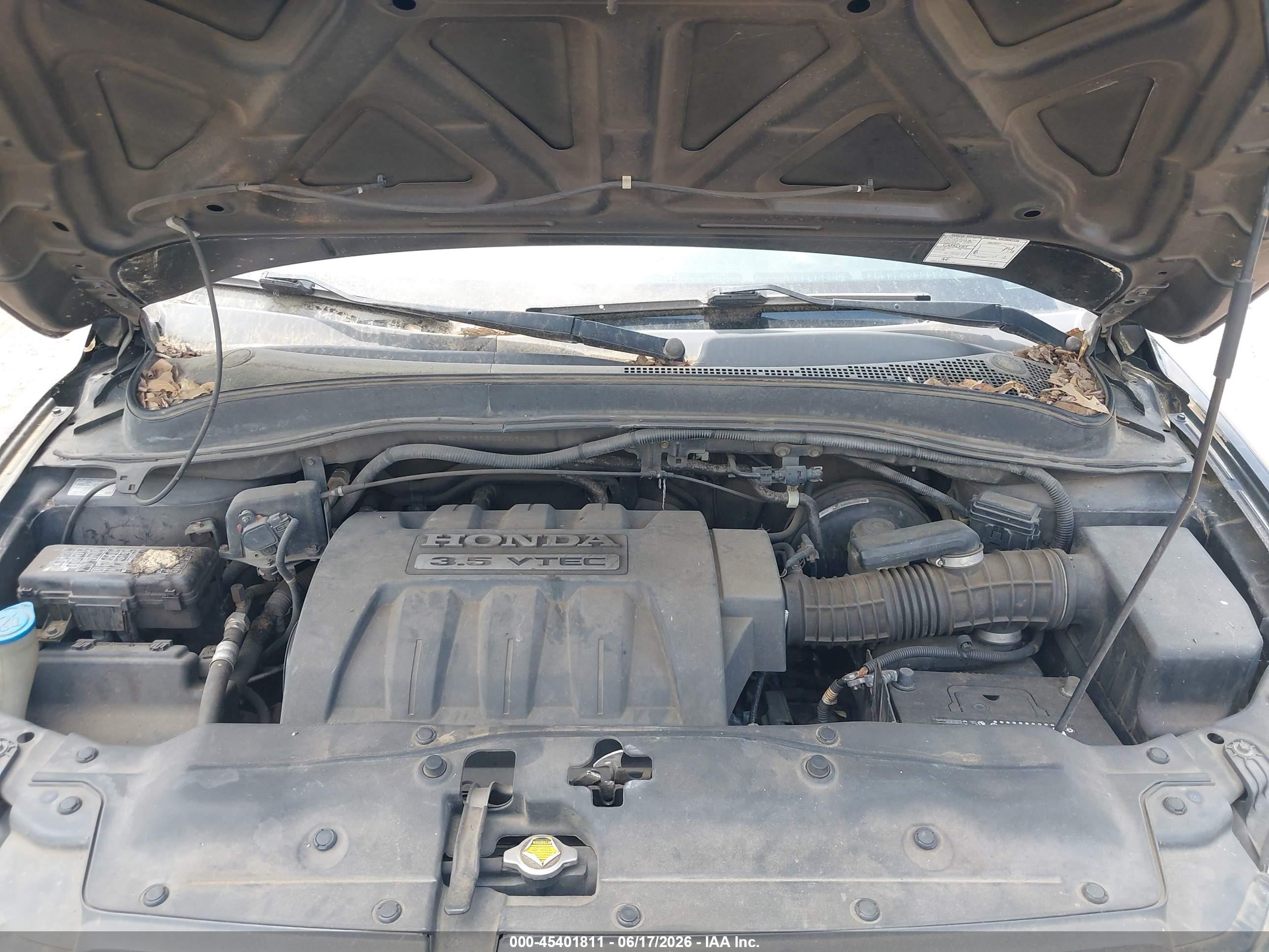 2005 Honda Pilot Ex-l Черный vin: 5FNYF18535B059477