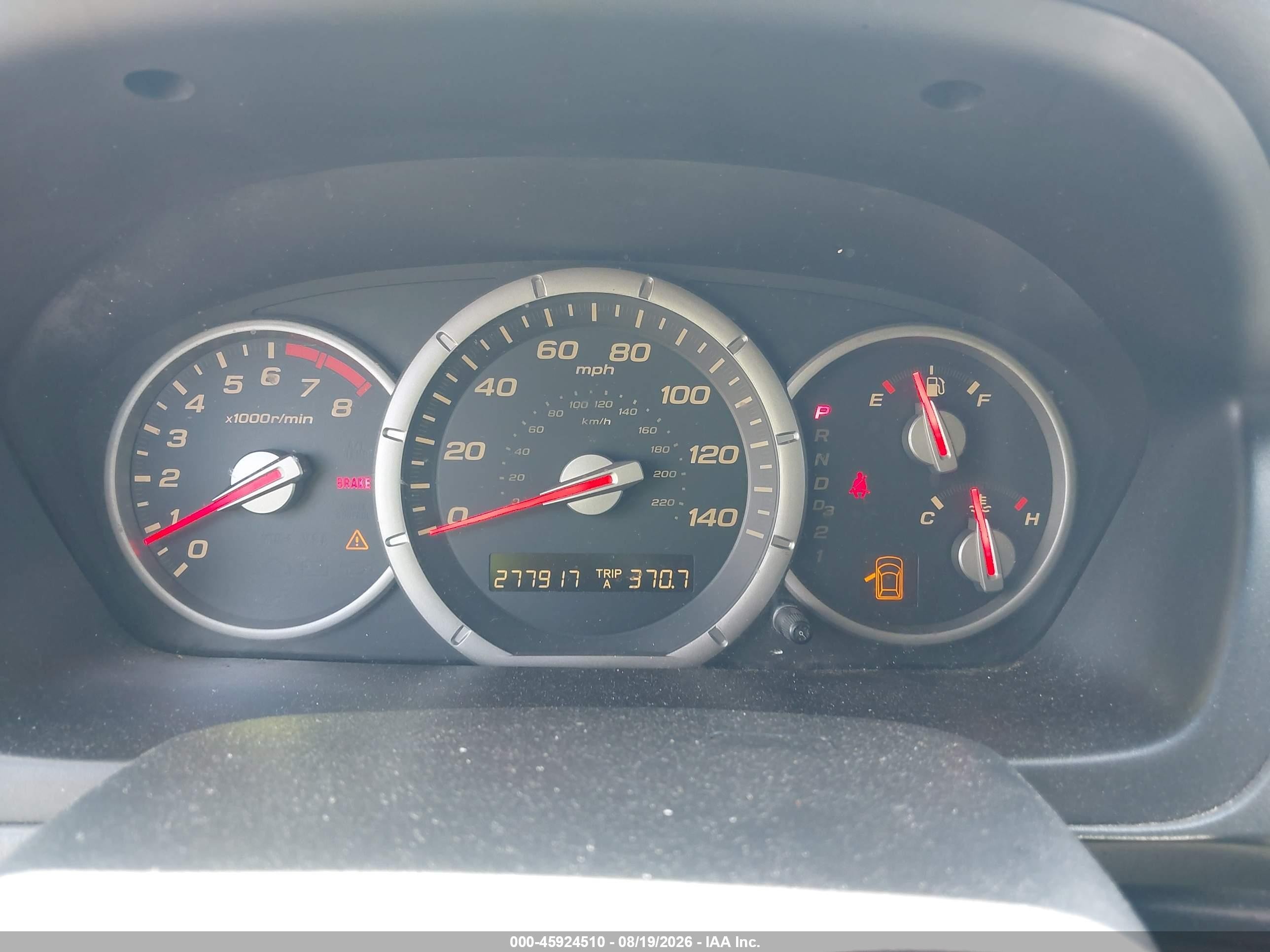 2006 Honda Pilot Ex-l Blue vin: 5FNYF18536B021202