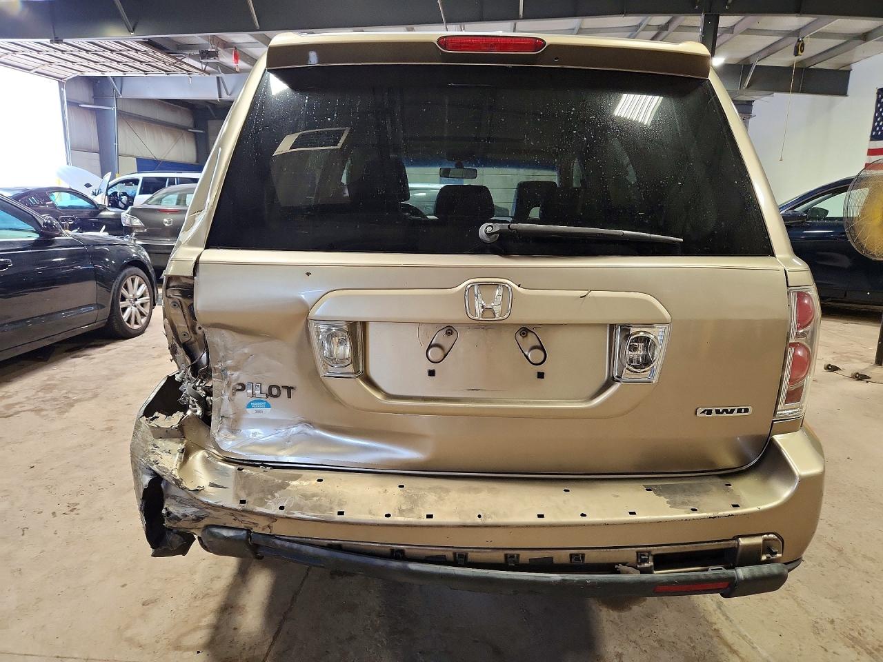 2007 Honda Pilot Exl Gold vin: 5FNYF18537B013439