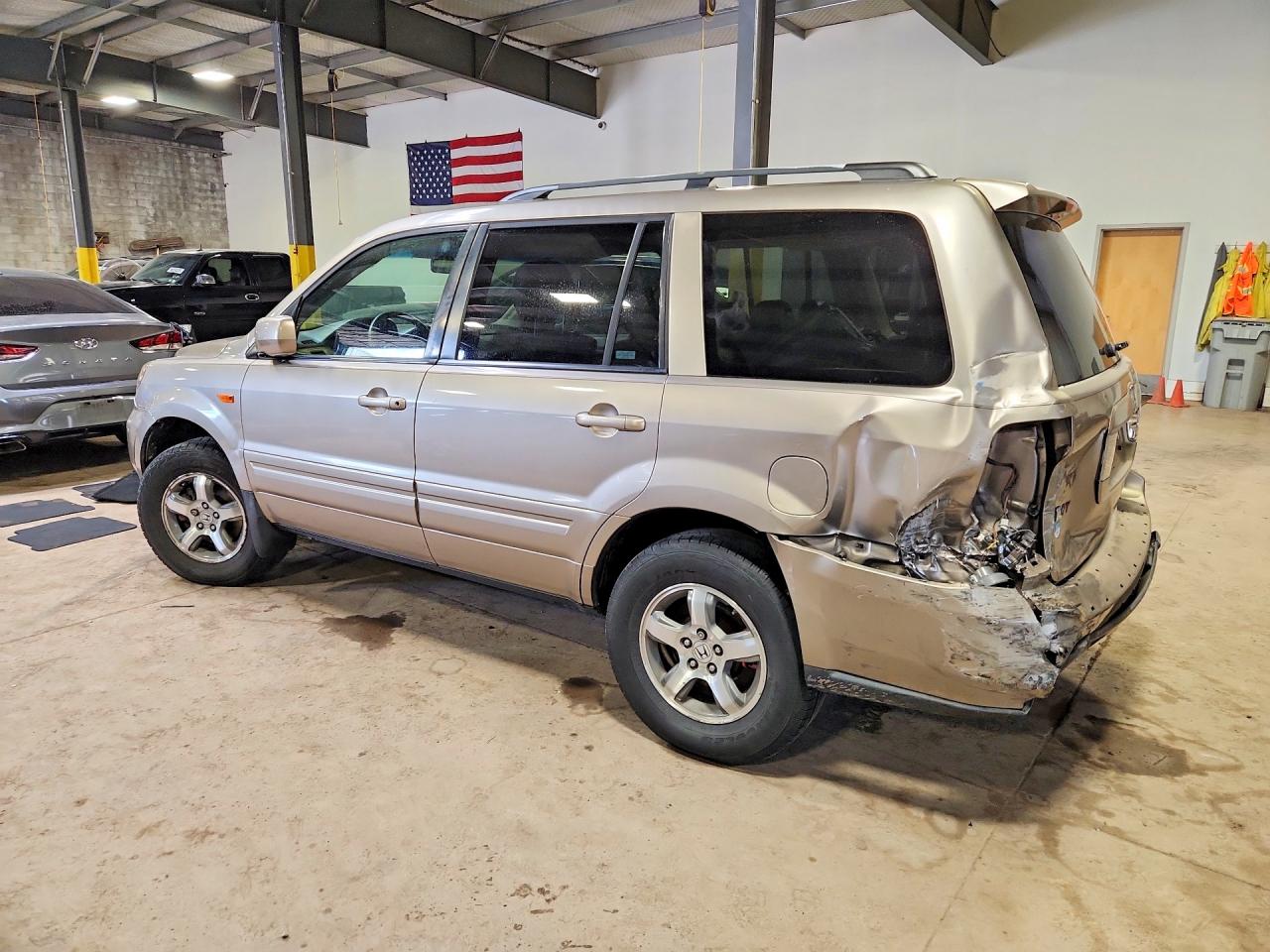 2007 Honda Pilot Exl Gold vin: 5FNYF18537B013439