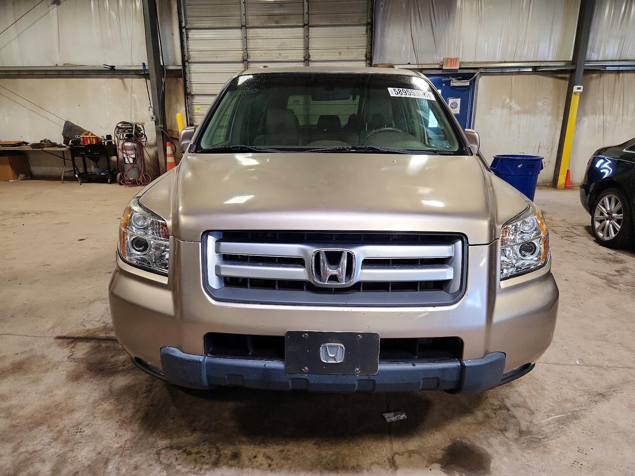 2007 Honda Pilot Exl Gold vin: 5FNYF18537B013439