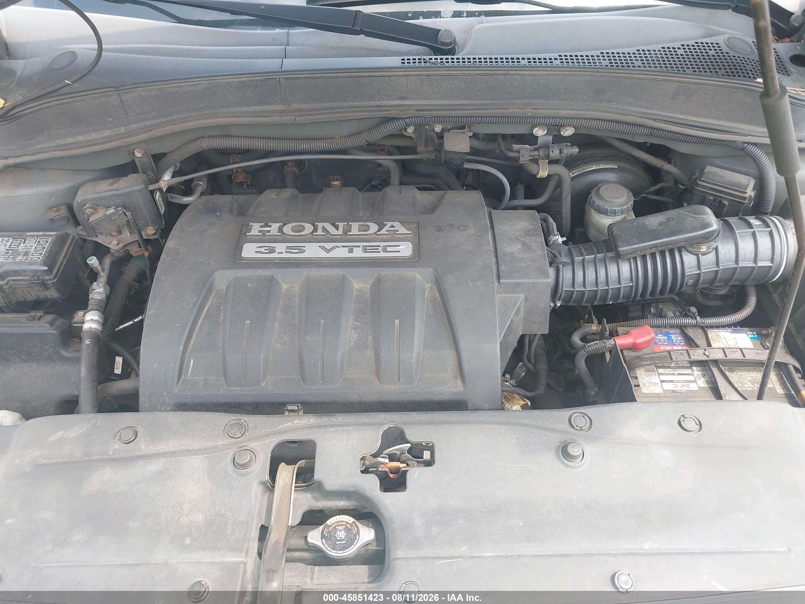 2007 Honda Pilot Ex-l Gray vin: 5FNYF18537B028572