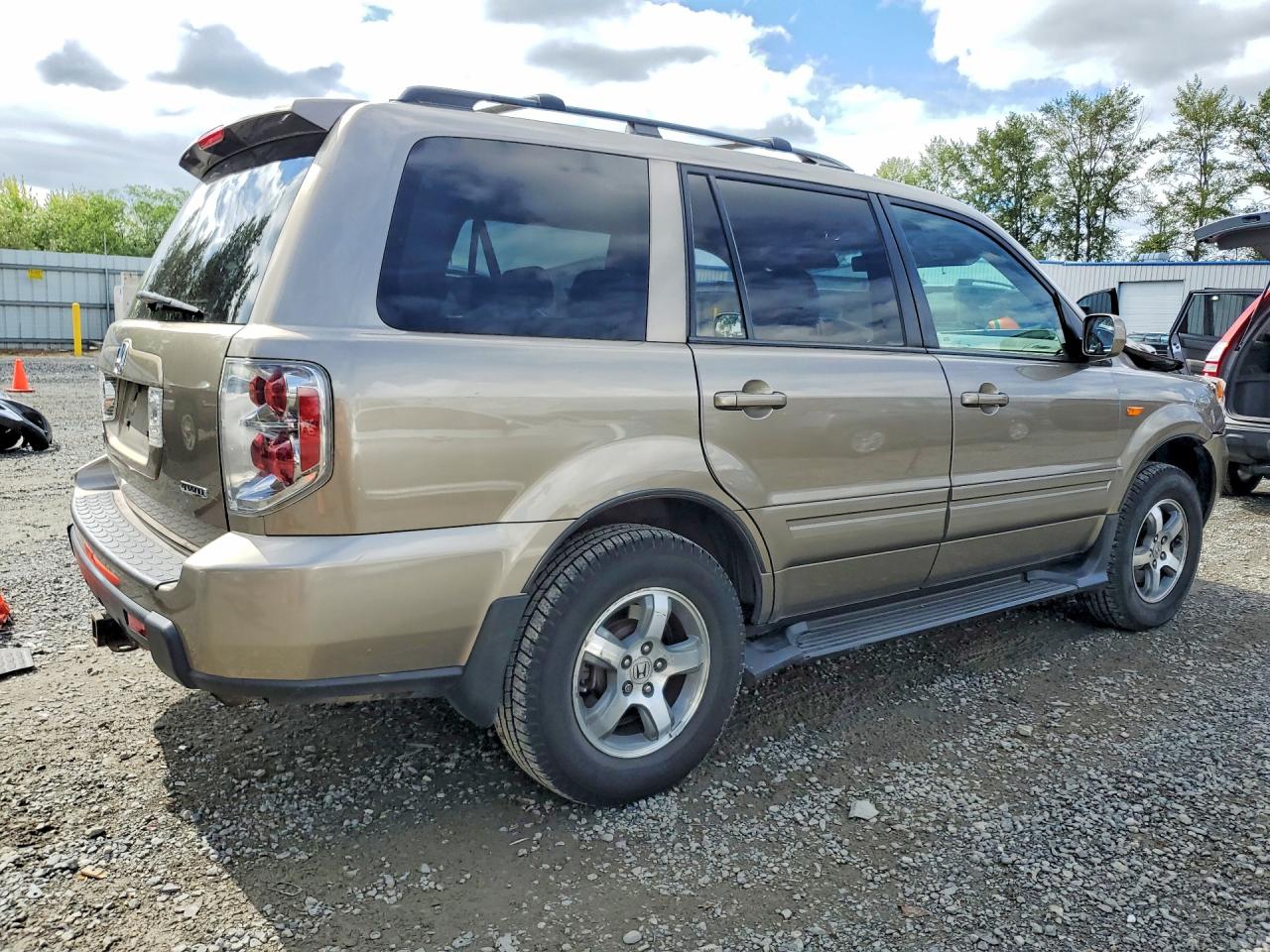2008 Honda Pilot Exl Tan vin: 5FNYF18538B021655