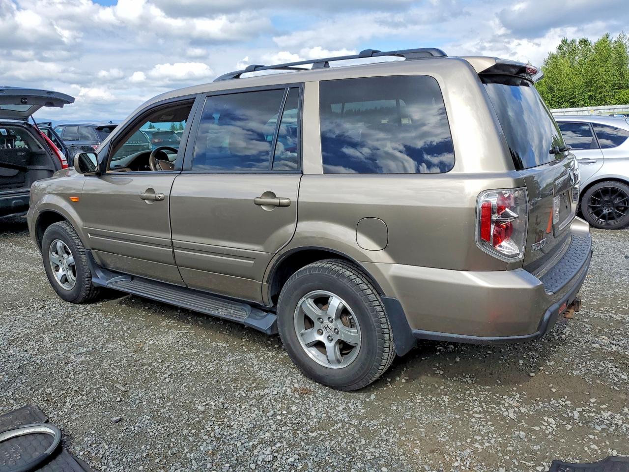 2008 Honda Pilot Exl Tan vin: 5FNYF18538B021655