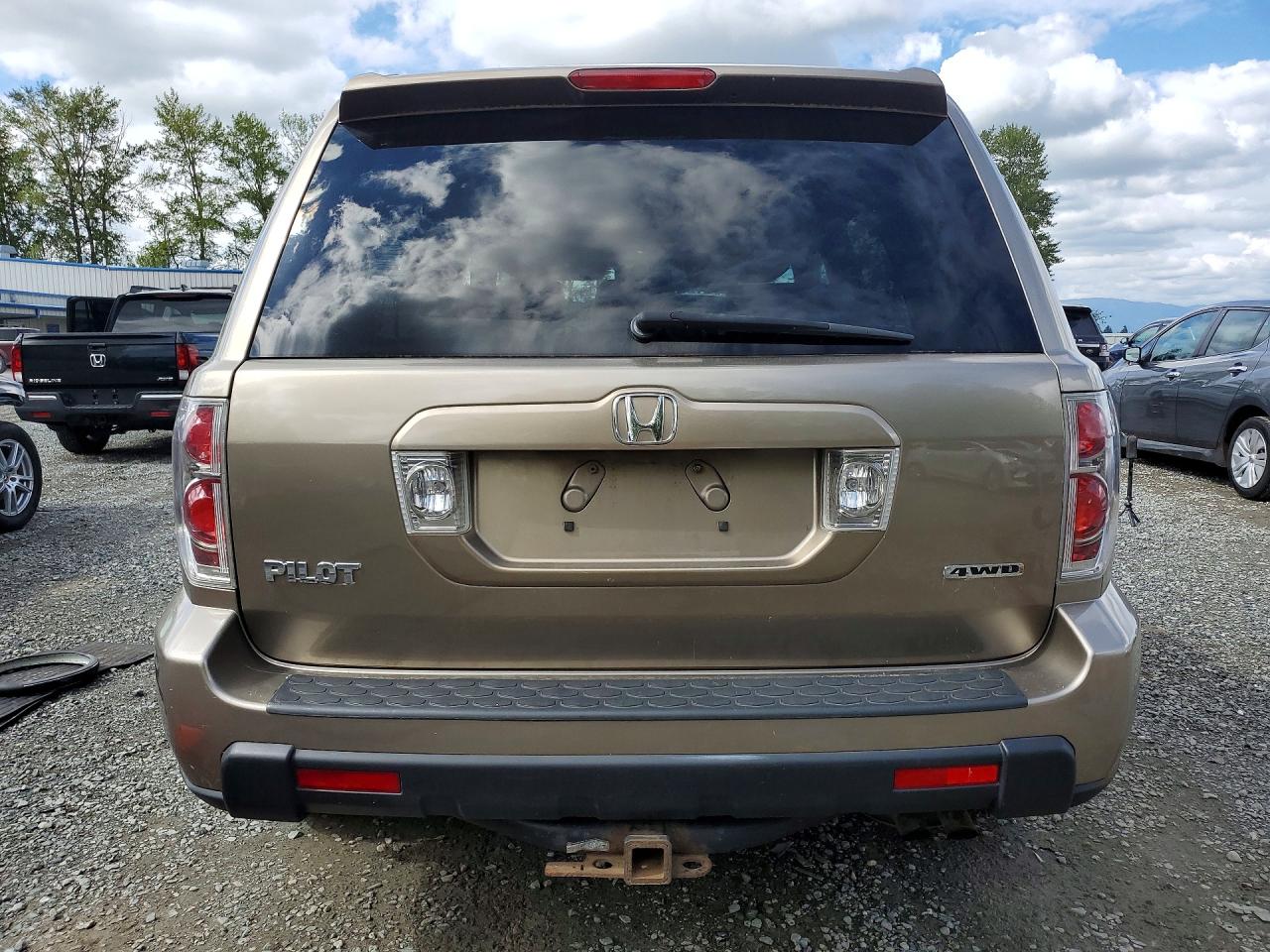 2008 Honda Pilot Exl Tan vin: 5FNYF18538B021655