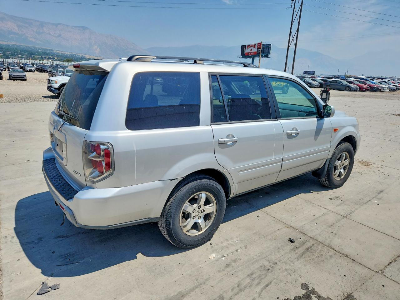 2008 Honda Pilot Exl Silver vin: 5FNYF18538B034440