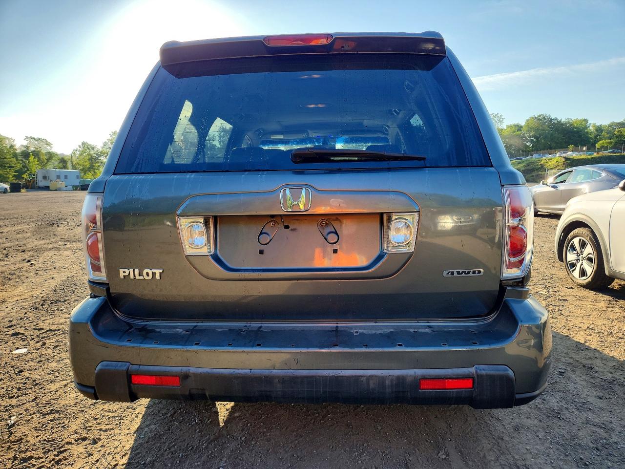 2008 Honda Pilot Exl Gray vin: 5FNYF18538B036950