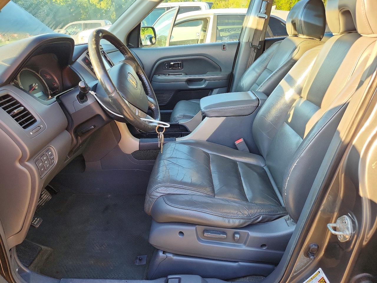 2008 Honda Pilot Exl Gray vin: 5FNYF18538B036950