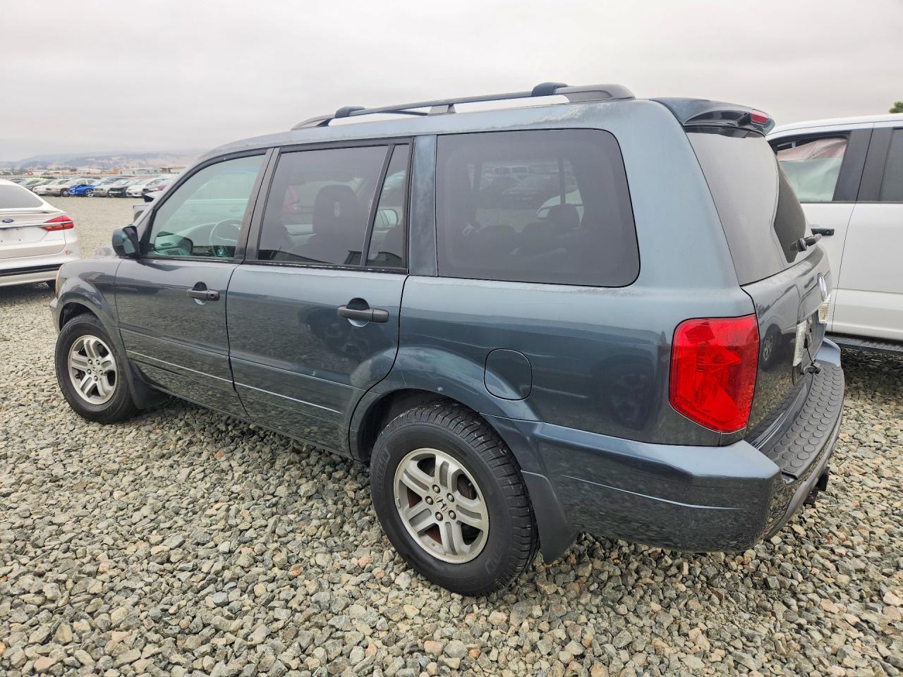 2005 Honda Pilot Exl Серый vin: 5FNYF18545B033468