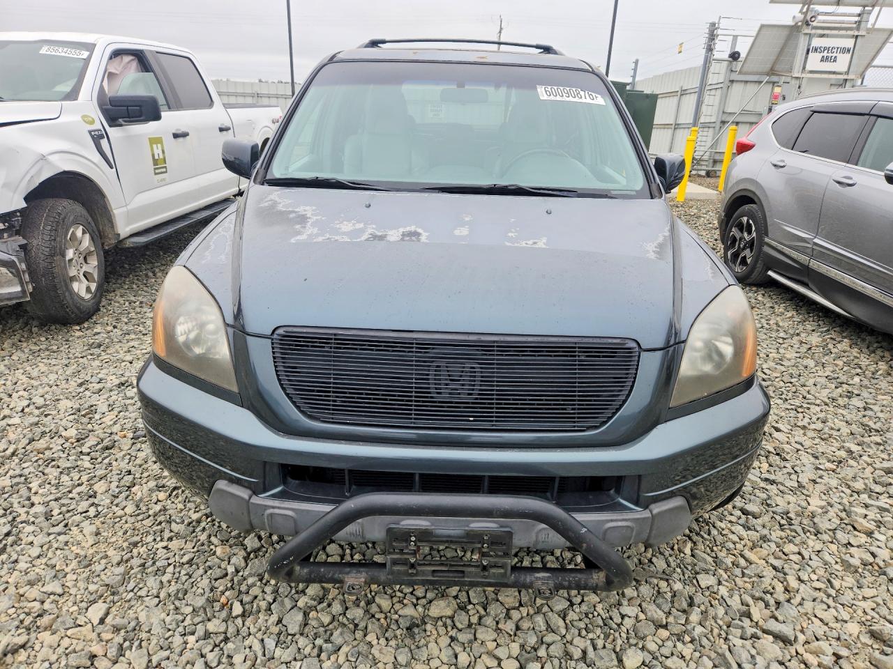 2005 Honda Pilot Exl Серый vin: 5FNYF18545B033468