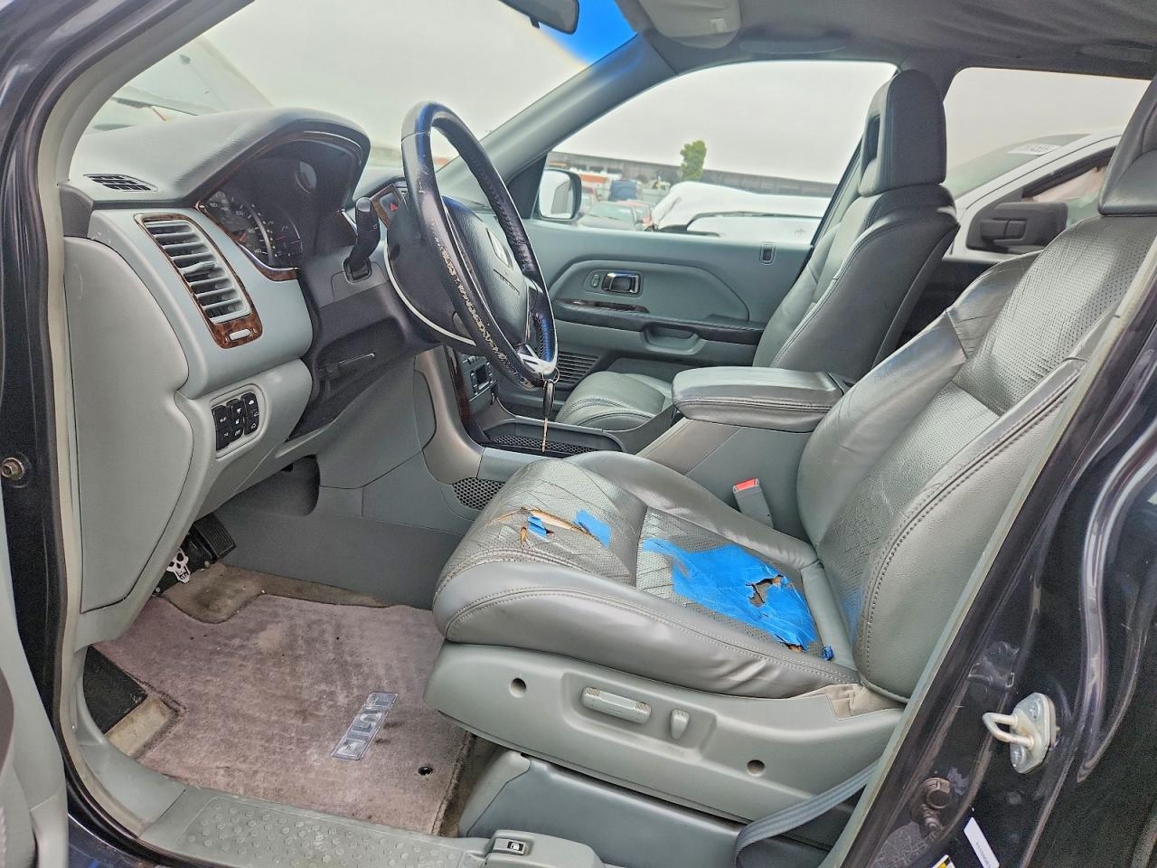 2005 Honda Pilot Exl Серый vin: 5FNYF18545B033468