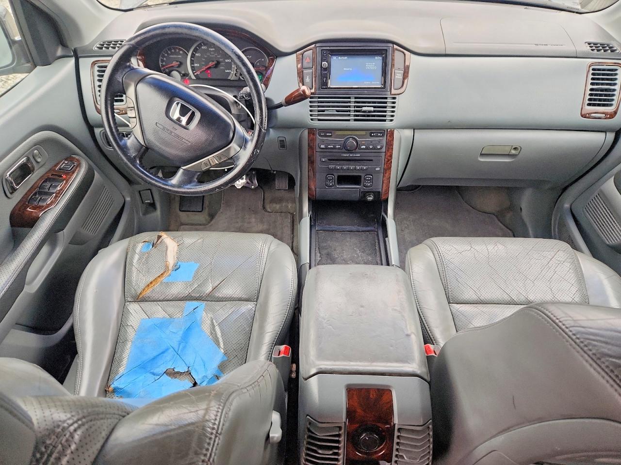 2005 Honda Pilot Exl Серый vin: 5FNYF18545B033468