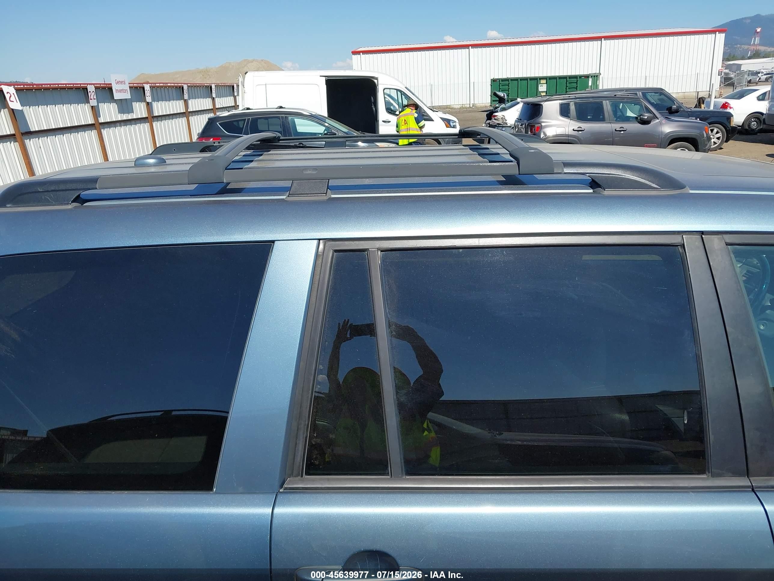 2007 Honda Pilot Ex-l Blue vin: 5FNYF18547B023557