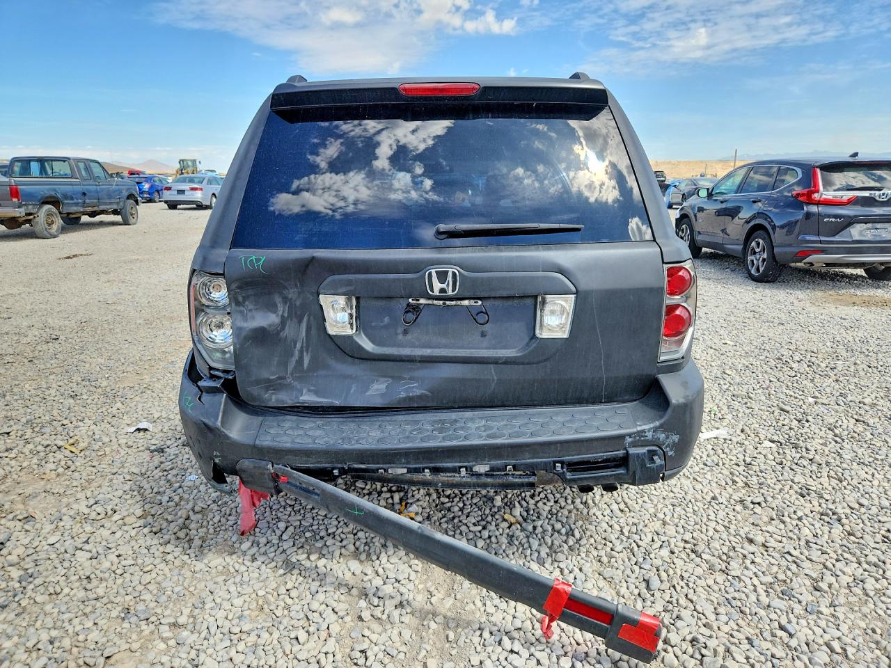 2008 Honda Pilot Exl Черный vin: 5FNYF18548B003231
