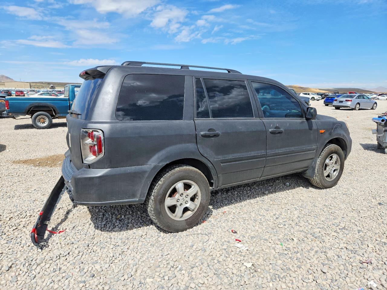2008 Honda Pilot Exl Черный vin: 5FNYF18548B003231