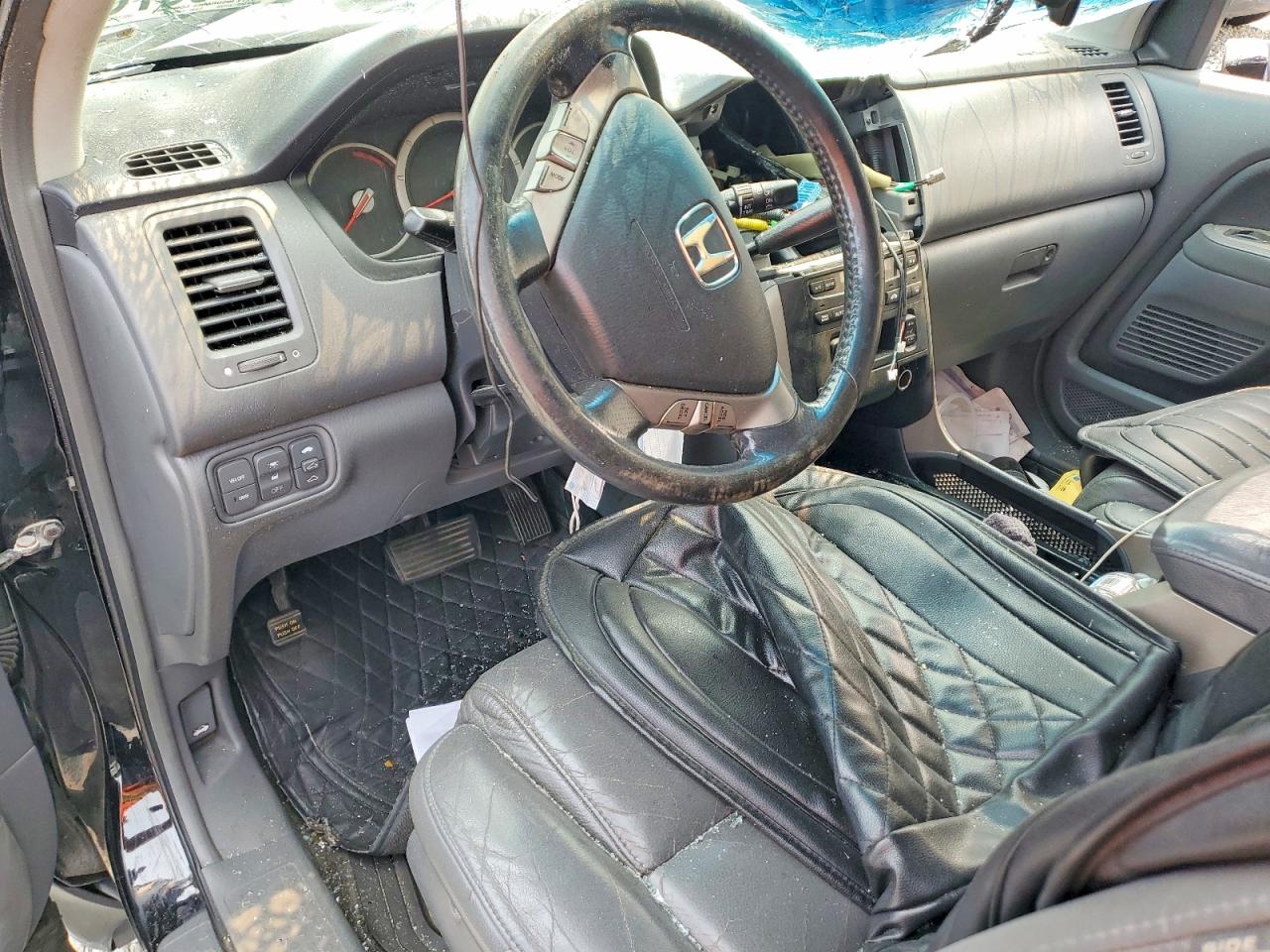 2008 Honda Pilot Exl Black vin: 5FNYF18548B049450