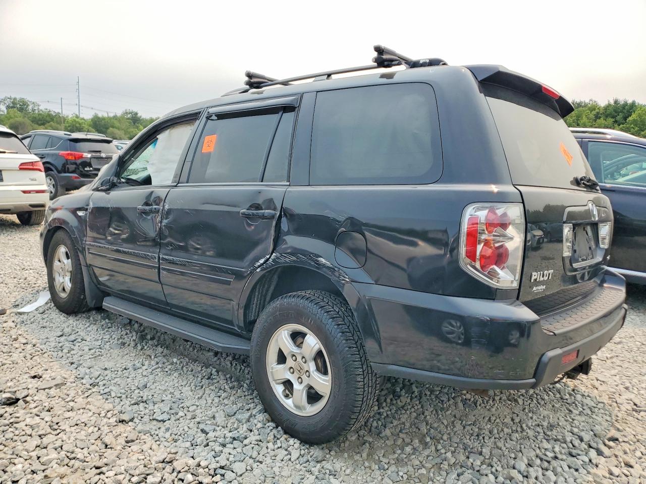 2008 Honda Pilot Exl Black vin: 5FNYF18548B049450