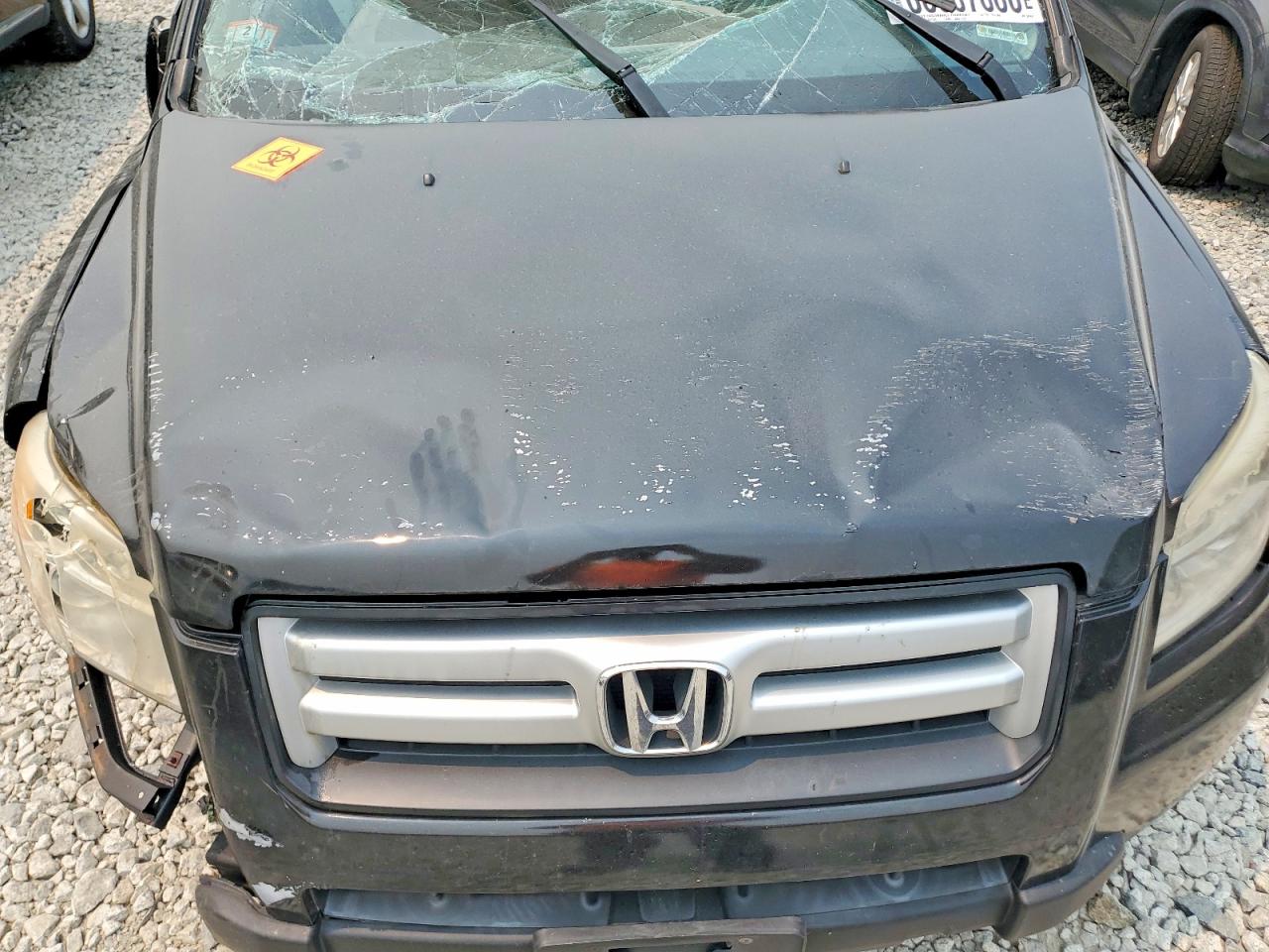 2008 Honda Pilot Exl Black vin: 5FNYF18548B049450