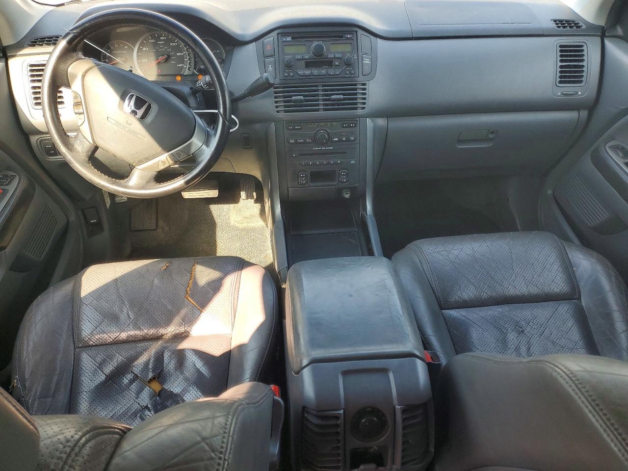 2005 Honda Pilot Exl Silver vin: 5FNYF18555B010068
