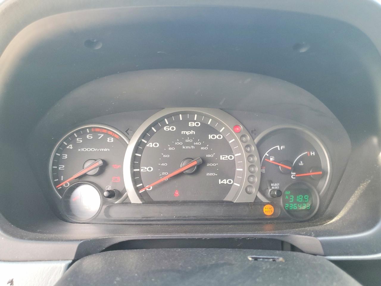 2005 Honda Pilot Exl Blue vin: 5FNYF18555B011205