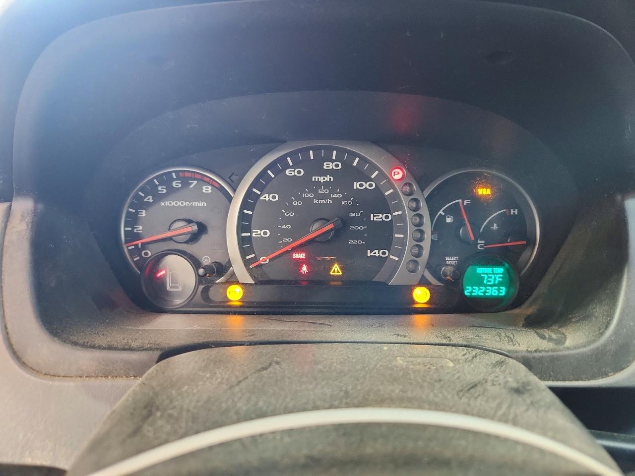 2005 Honda Pilot Exl Серебряный vin: 5FNYF18555B049419