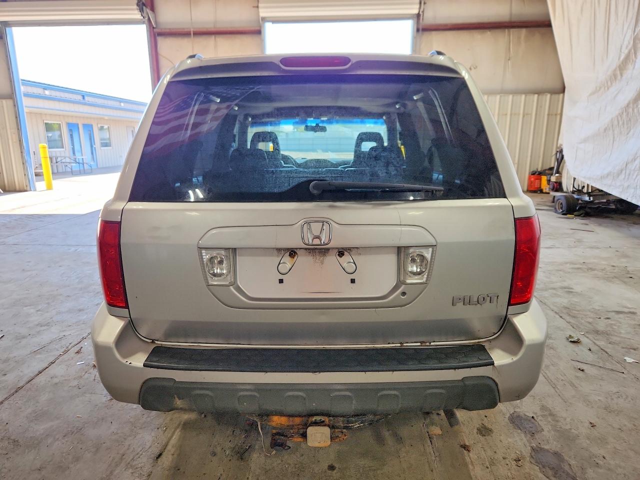 2005 Honda Pilot Exl Серебряный vin: 5FNYF18555B049419