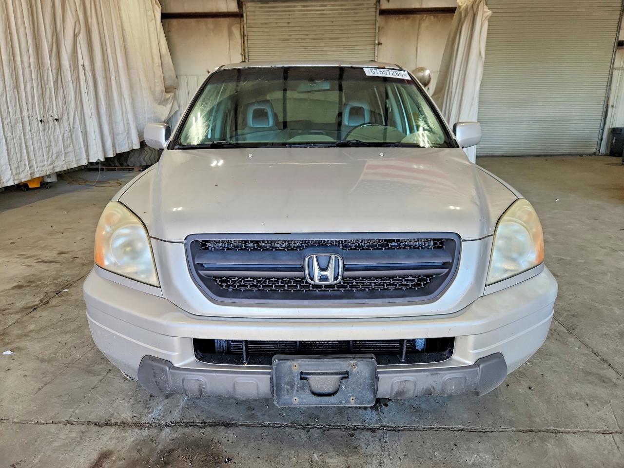 2005 Honda Pilot Exl Серебряный vin: 5FNYF18555B049419