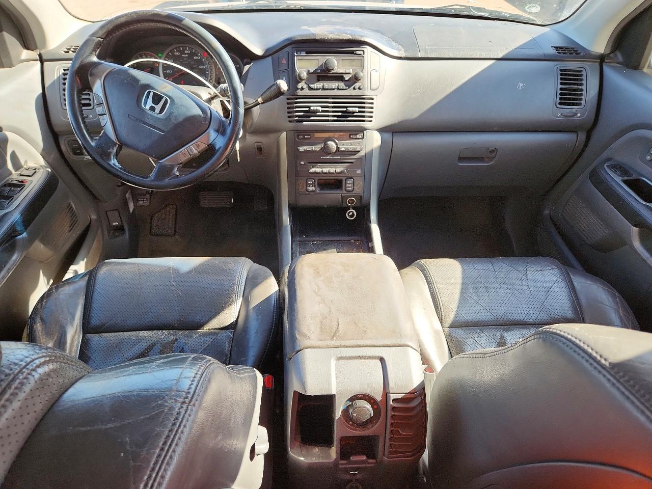 2005 Honda Pilot Exl Silver vin: 5FNYF18555B051431