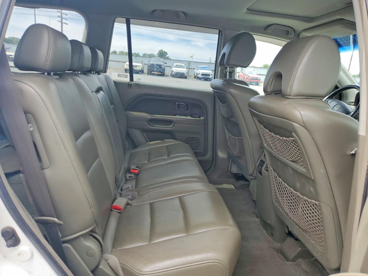2006 Honda Pilot Ex Белый vin: 5FNYF18556B025882