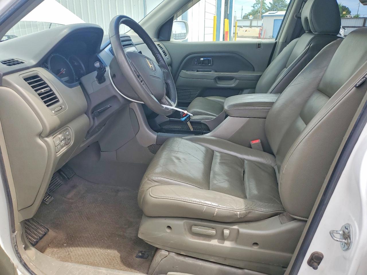 2006 Honda Pilot Ex Белый vin: 5FNYF18556B025882