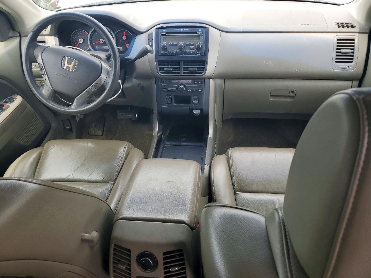 2006 Honda Pilot Ex Белый vin: 5FNYF18556B025882