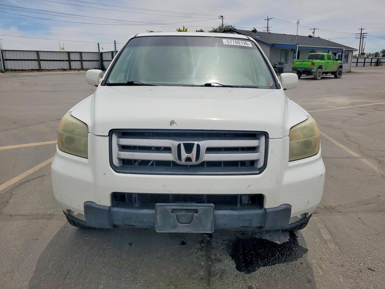 2006 Honda Pilot Ex Белый vin: 5FNYF18556B025882