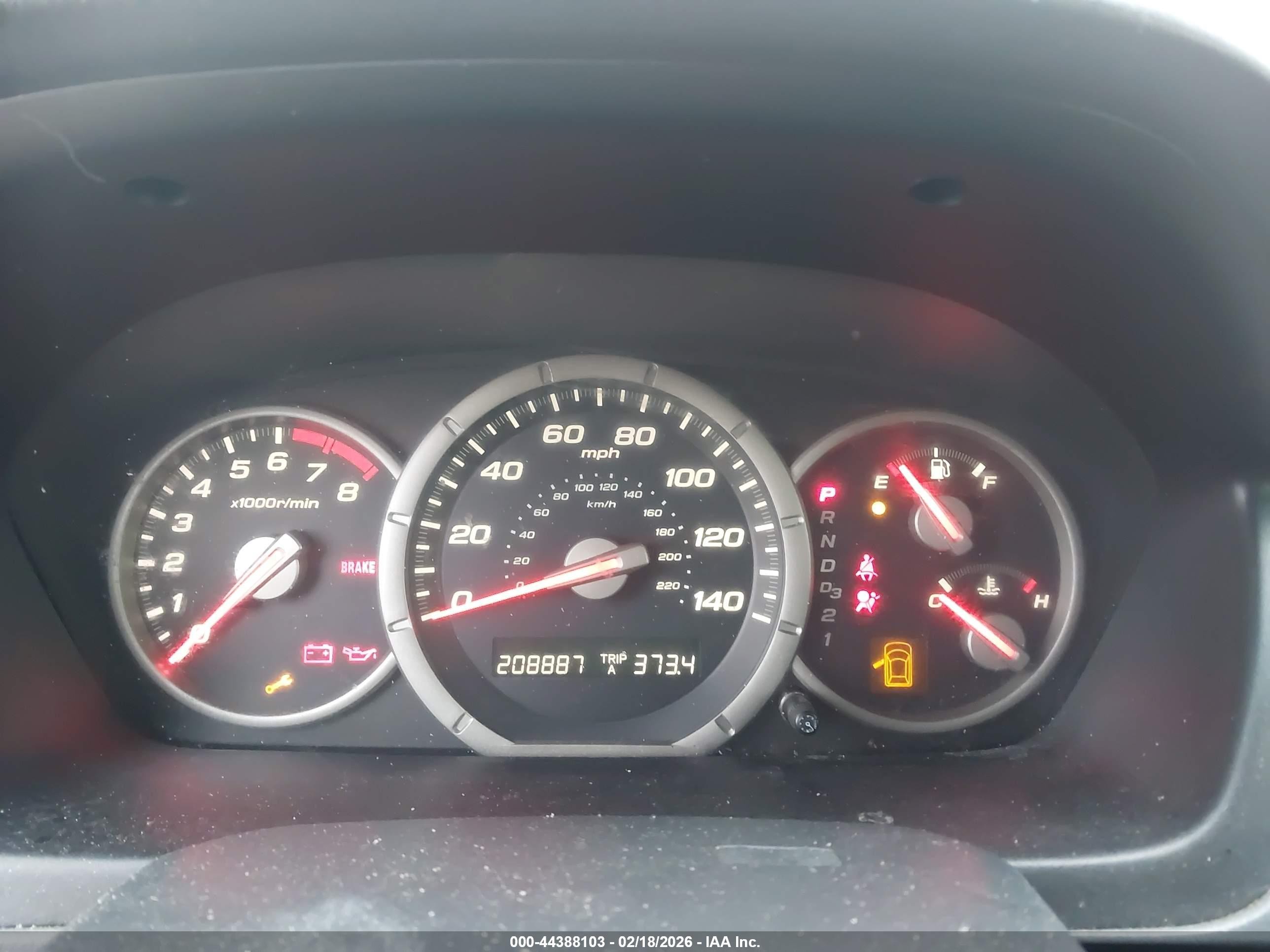 2007 Honda Pilot Ex-l Blue vin: 5FNYF18557B005424