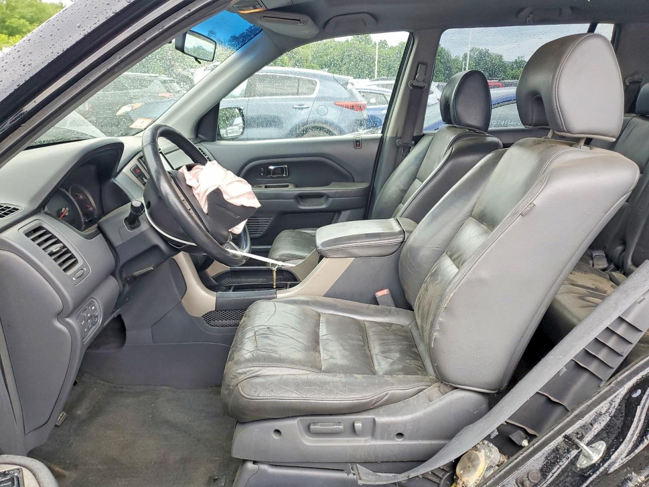 2008 Honda Pilot Exl Black vin: 5FNYF18558B042636