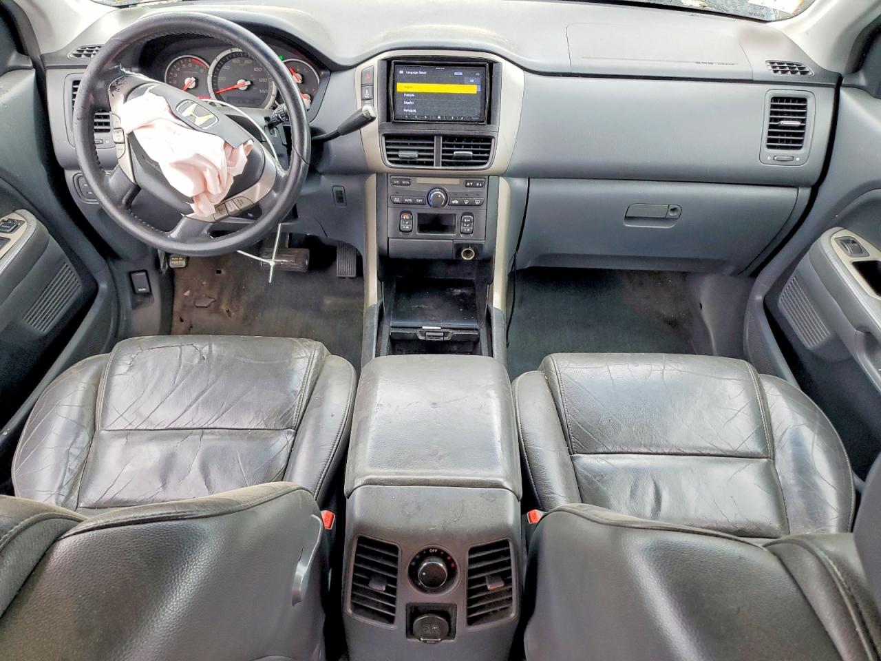 2008 Honda Pilot Exl Black vin: 5FNYF18558B042636