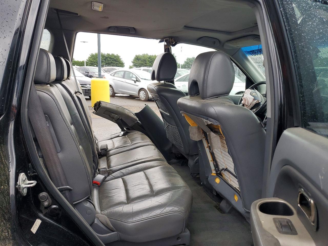 2008 Honda Pilot Exl Black vin: 5FNYF18558B042636
