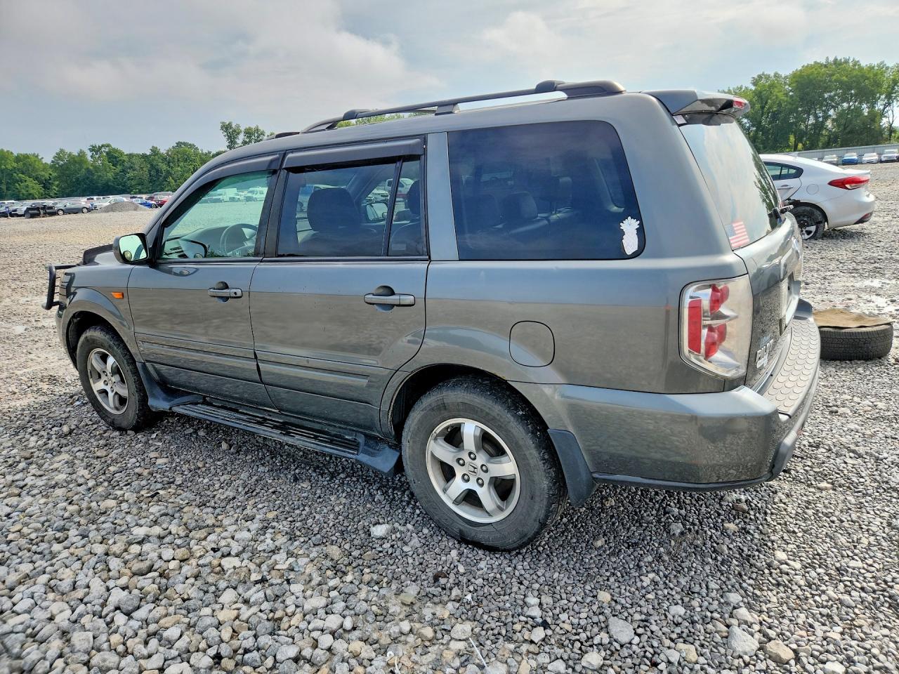 2008 Honda Pilot Exl Gray vin: 5FNYF18568B034710
