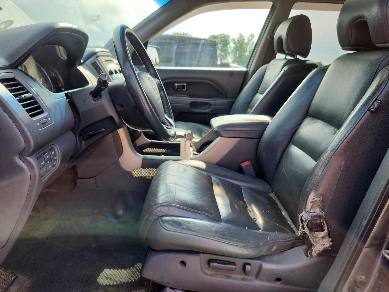 2008 Honda Pilot Exl Gray vin: 5FNYF18568B034710