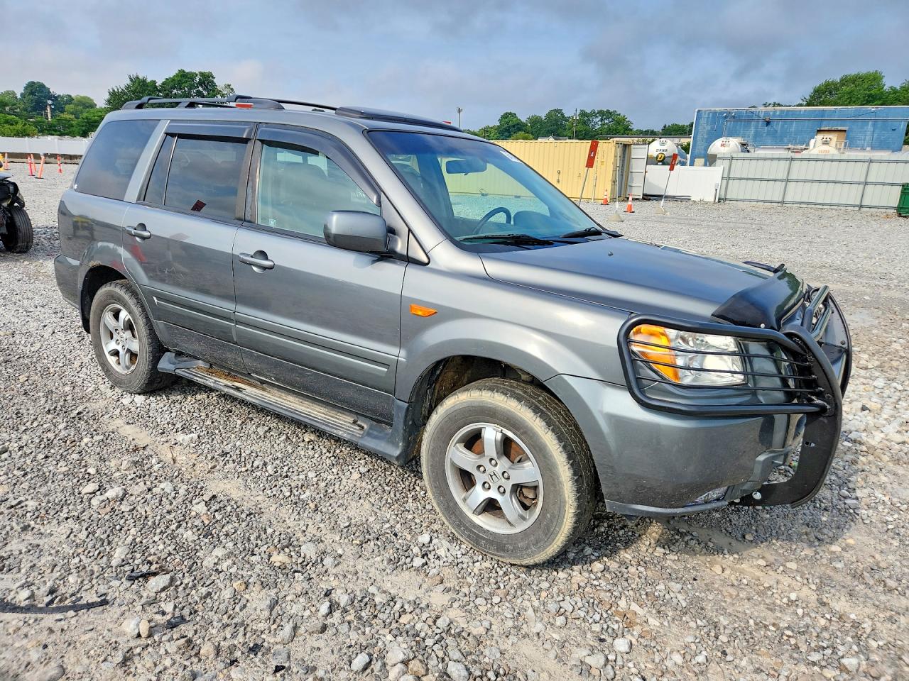 2008 Honda Pilot Exl Gray vin: 5FNYF18568B034710