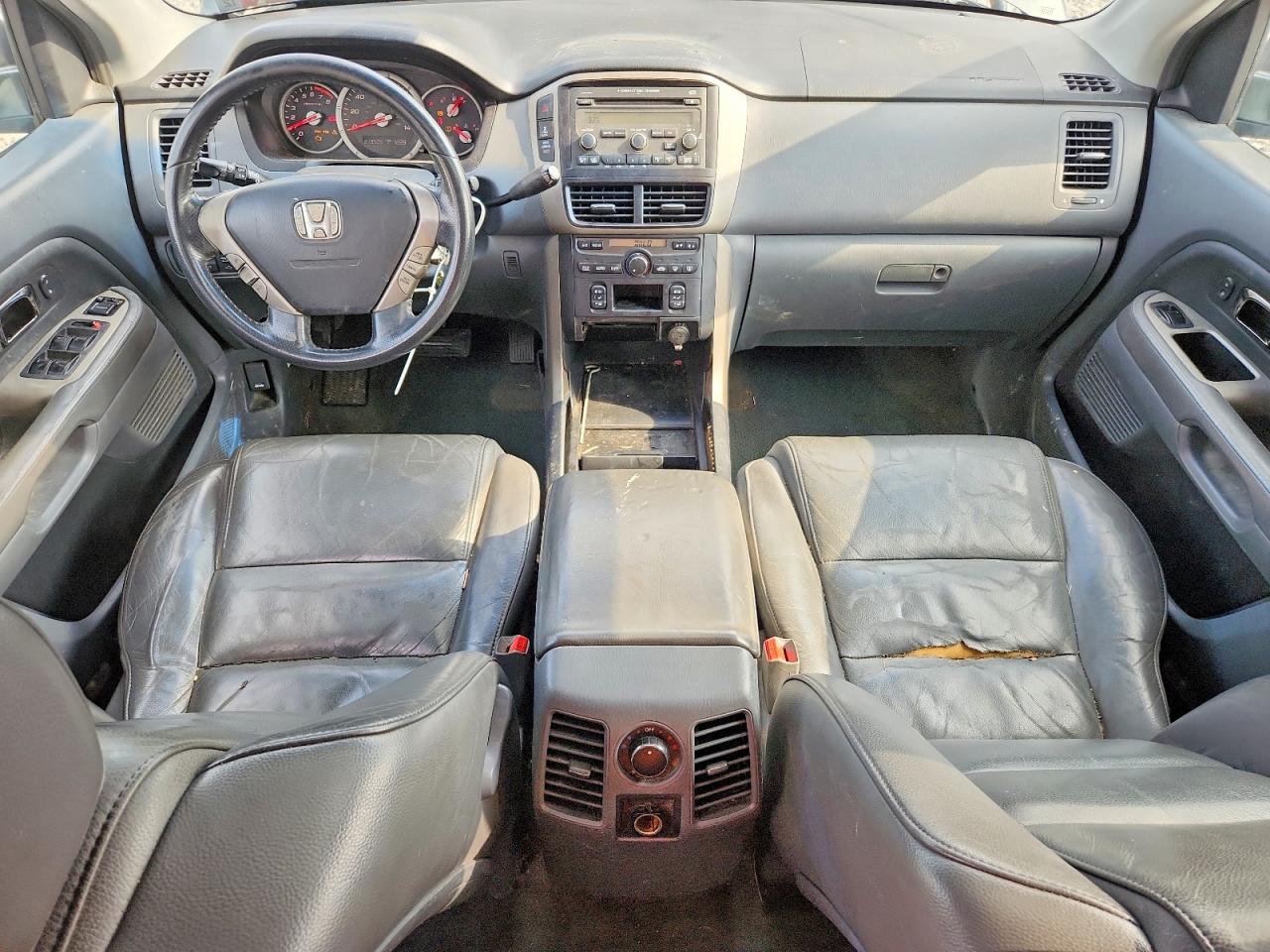 2008 Honda Pilot Exl Gray vin: 5FNYF18568B034710