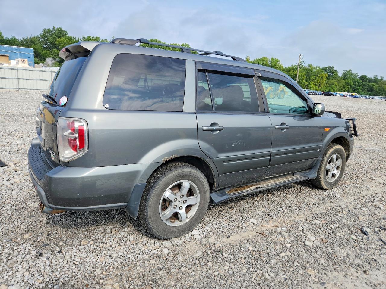 2008 Honda Pilot Exl Gray vin: 5FNYF18568B034710