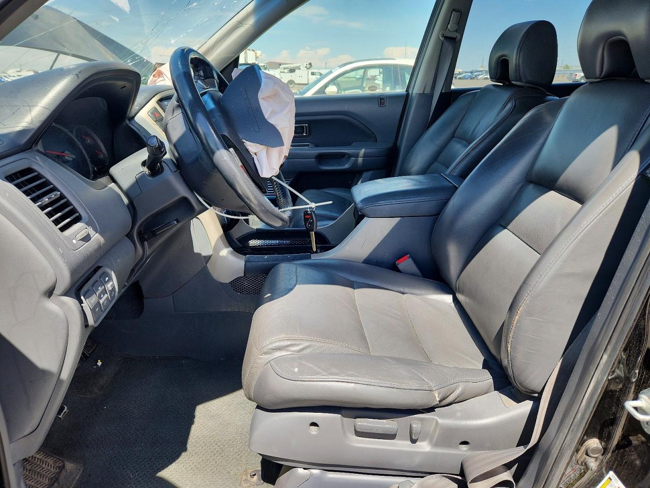 2008 Honda Pilot Exl Black vin: 5FNYF18568B049465