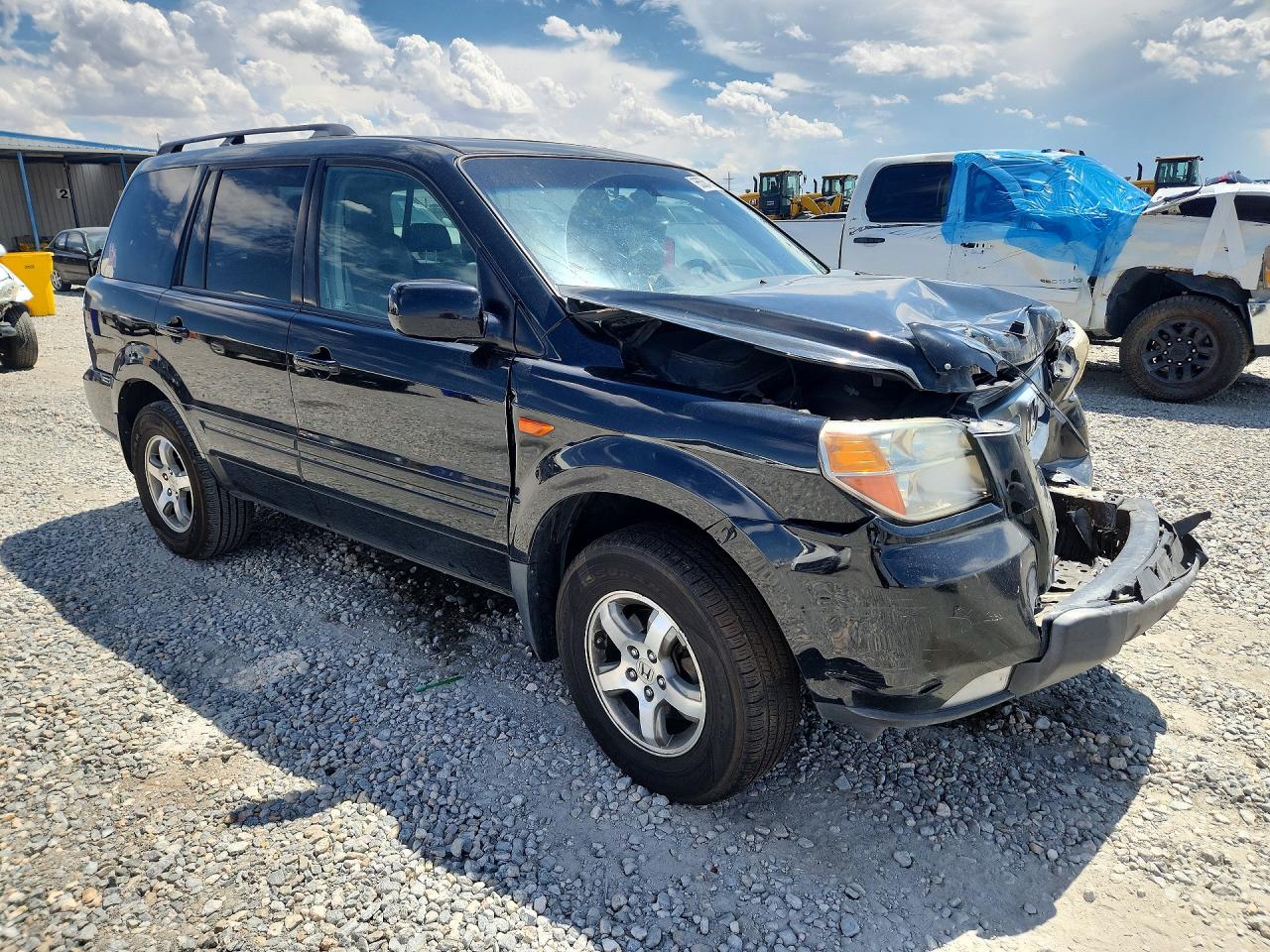 2008 Honda Pilot Exl Black vin: 5FNYF18568B049465