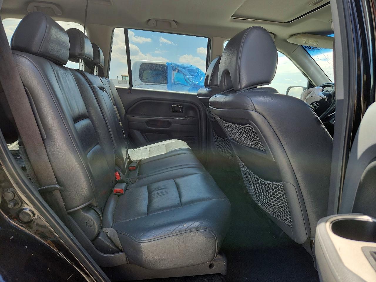 2008 Honda Pilot Exl Black vin: 5FNYF18568B049465