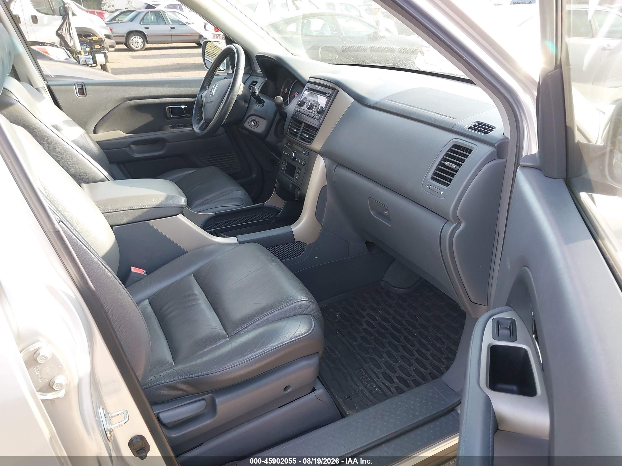 2008 Honda Pilot Ex-l Серебряный vin: 5FNYF18568B055783
