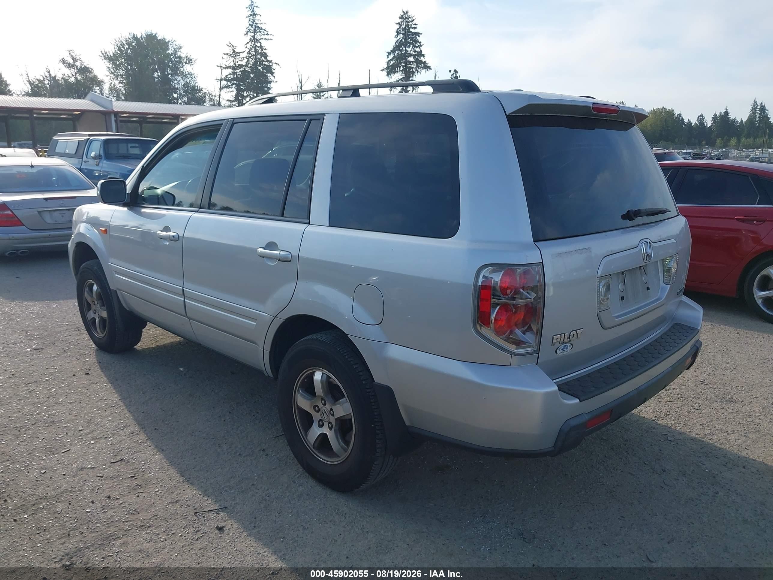 2008 Honda Pilot Ex-l Серебряный vin: 5FNYF18568B055783