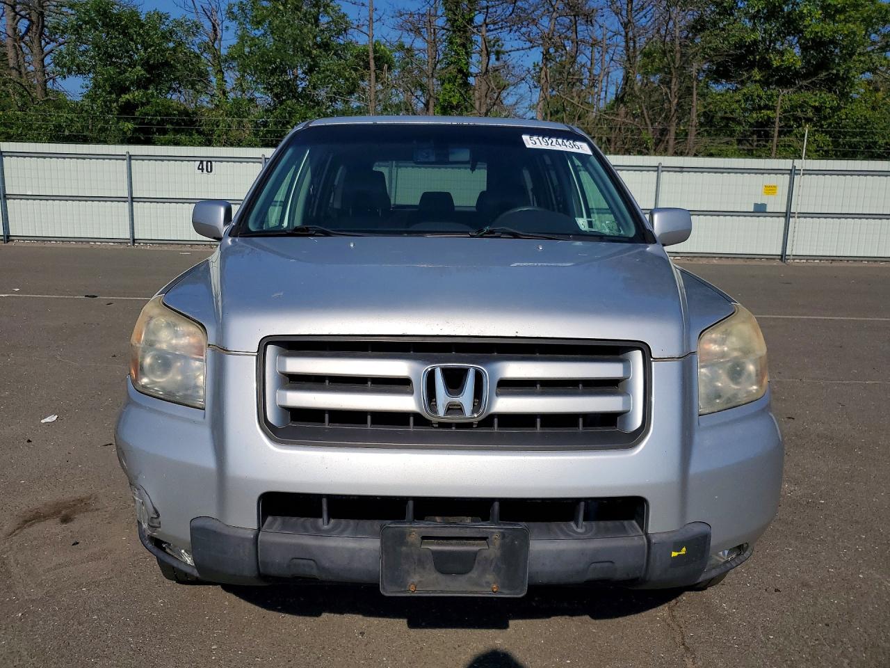 2008 Honda Pilot Exl Silver vin: 5FNYF18568B057520