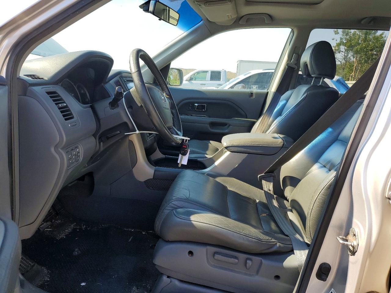 2008 Honda Pilot Exl Silver vin: 5FNYF18568B057520