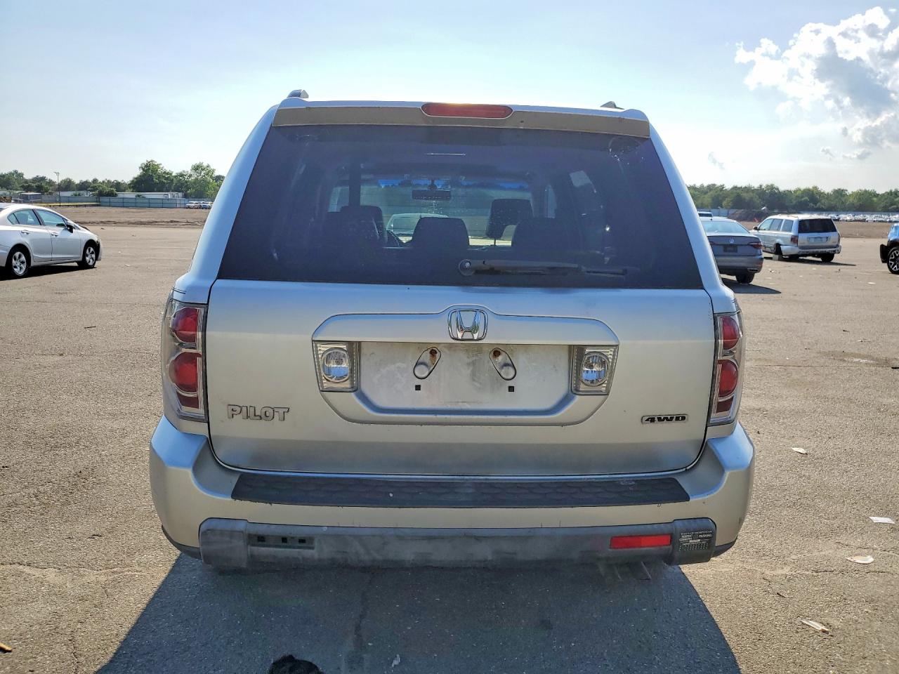 2008 Honda Pilot Exl Silver vin: 5FNYF18568B057520